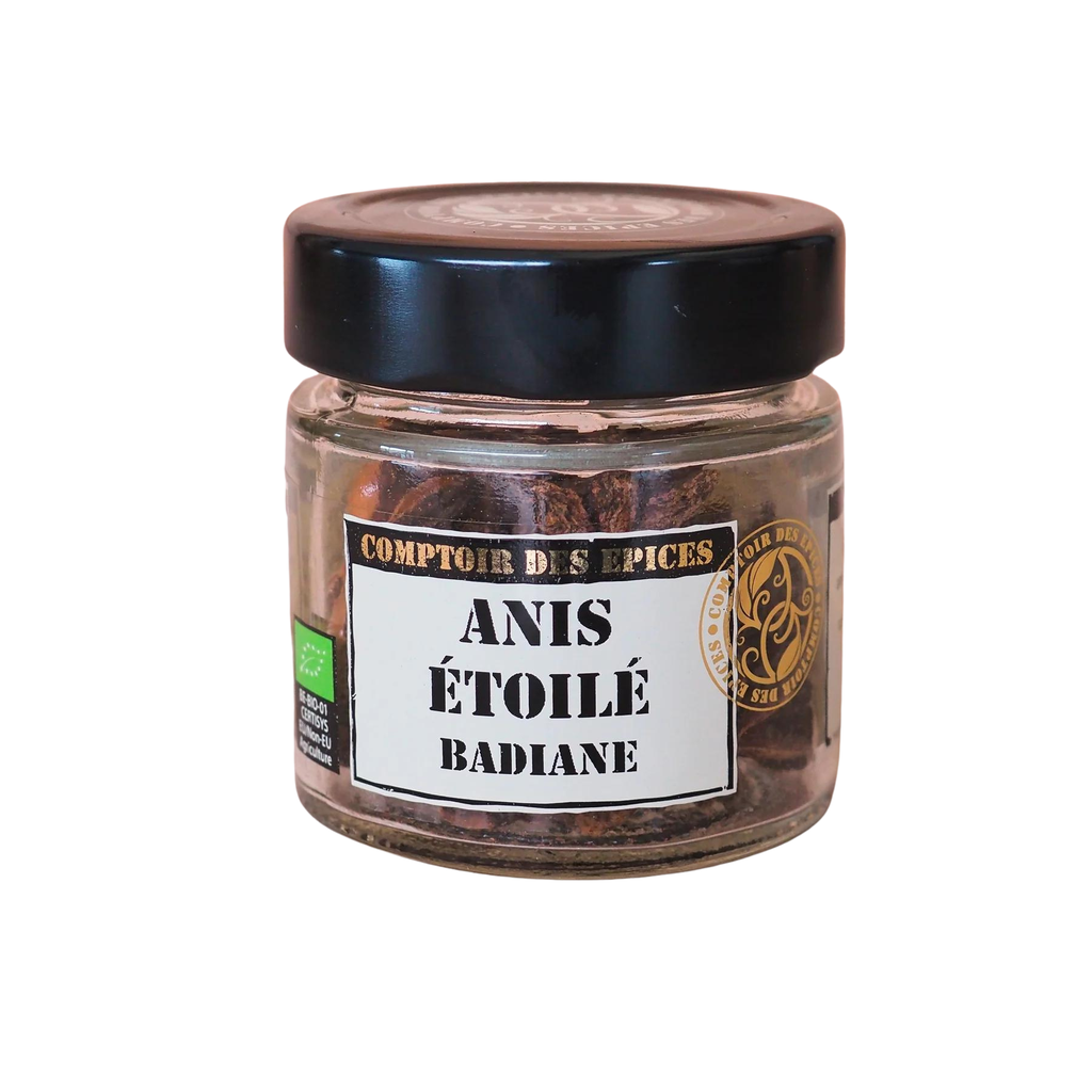 Comptoir Epices - ANIS ÉTOILÉ - Badiane entier  BIO – Vietnam