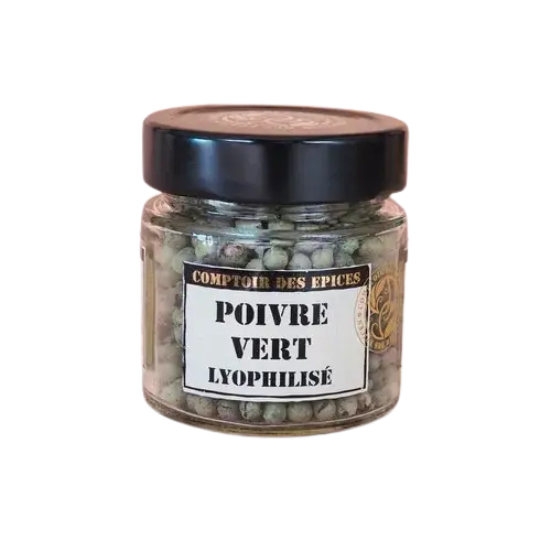 [93123] Comptoir Epices - POIVRE VERT du KERALA déshydraté