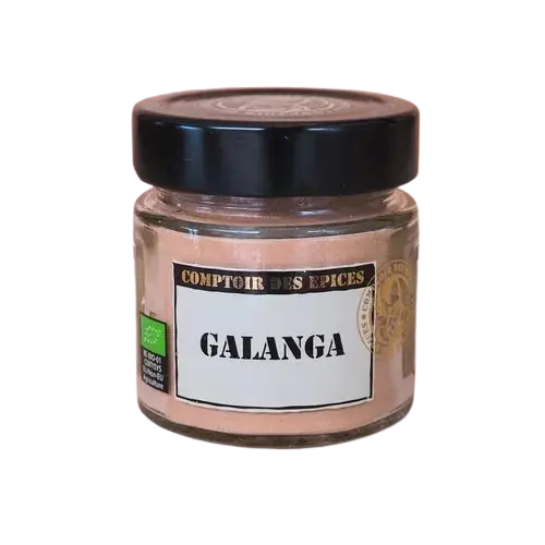 [95034] Comptoir Epices - GALANGA racines moulues  BIO – Vietnam