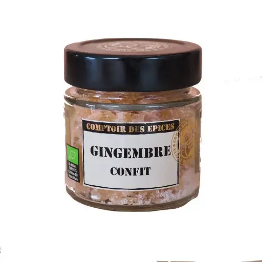 [95148] Comptoir Epices - GINGEMBRE CONFIT 5 mm  BIO