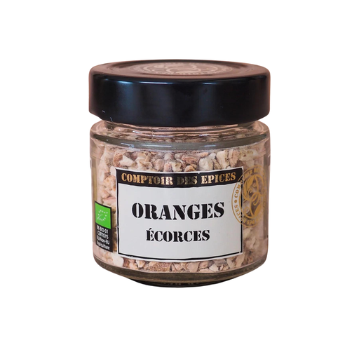 [95052] Comptoir Epices - ORANGES écorces concassées  BIO