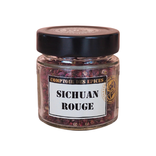 [93132] Comptoir Epices - POIVRE de SICHUAN Rouge entier ou FAGARA (Chine) - Trié.